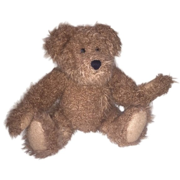 BOYDS Bears Cute Tan Jointed Teddy Bear Plush - Sweet Face! - Picture 9 of 11